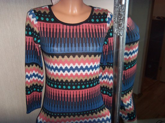 margas megztinis