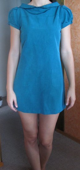 Jūros spalvos suknelė - tunika / F&F