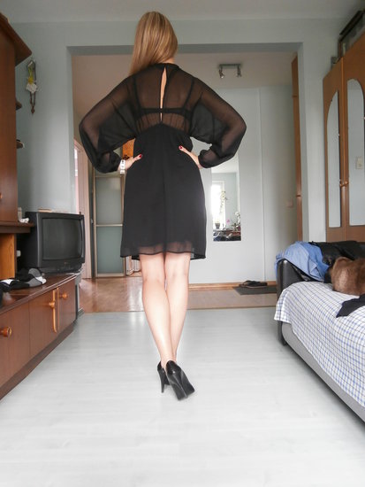 Lindex juoda suknelė