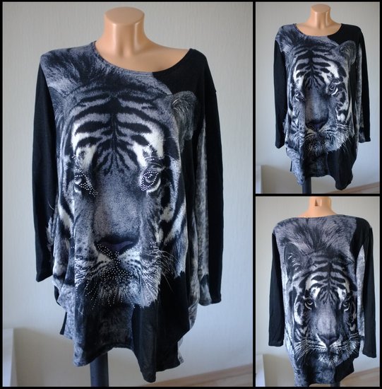 Naujas megztinis tigras