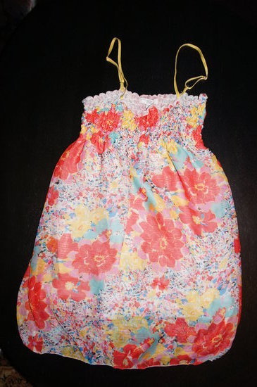 New Look vasarinė spalvota gėlėta suknelė S - M