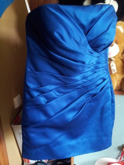 royal blue suknelė