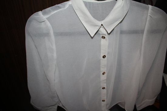 sifoniniai balti marškinukai 38-40d