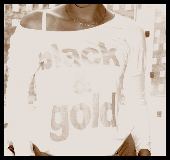 Balck and gold