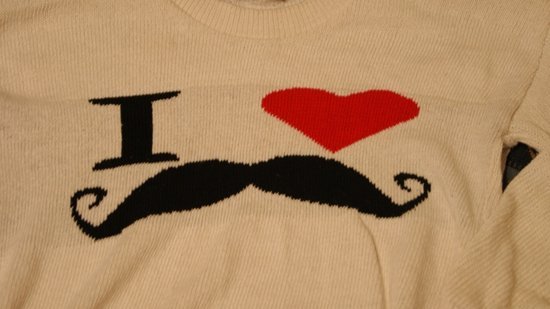 I love moustache megztukas