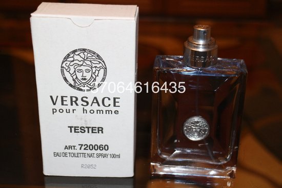 Versace Pour homme originalūs kvepalai, testeris