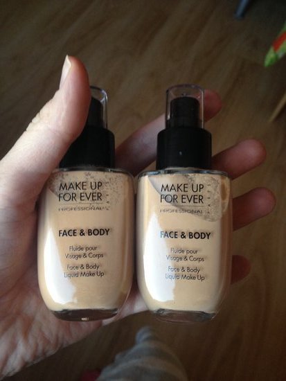 Make up for ever Face and body 