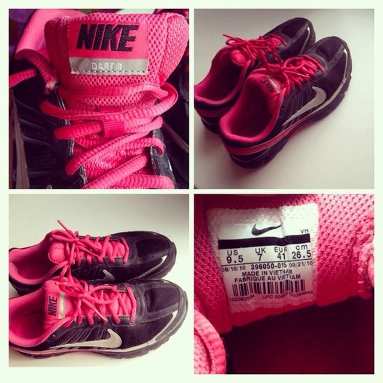 Nike rožiniai bėgimo batai