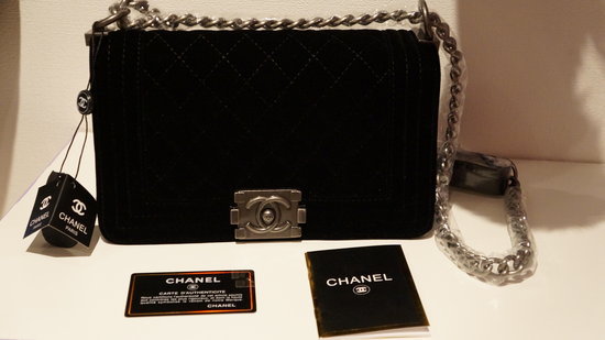 Chanel aksomine tašė/delinukė 2014