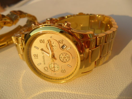 Michael Kors Naujas laikrodukas gold