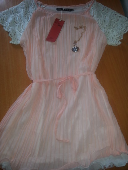 Rožinė suknelė / ZARA(kopija)
