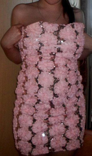 Rožinė suknelė