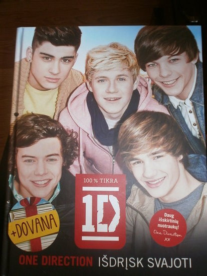 One Direction knyga 
