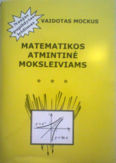 Matematikos taisyklių atmintinė! :))