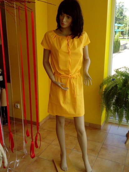 Suknelė geltona lyg saulė STEFANEL