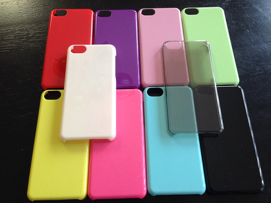 iphone 5c įvairių spalvų dėkliukai.