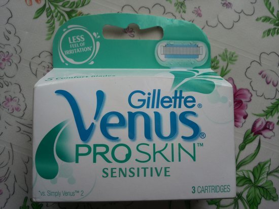 Gillette Venus Proskin sensitive peiliukai
