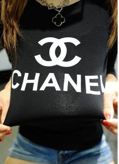 gražūs Chanel marškinėliai