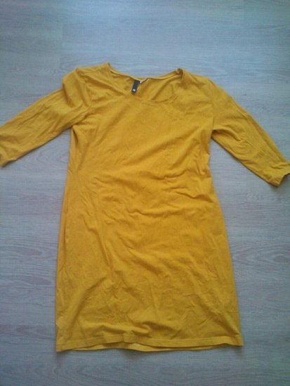 Daili ryškiai geltonos spalvos suknelė / H&M 