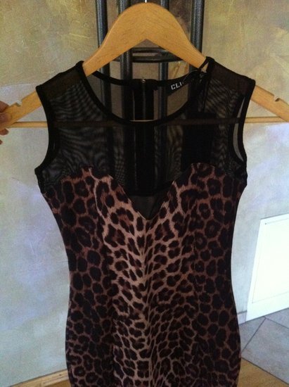 Nauja leopardine suknele