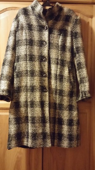 Šiltas žieminis paltas XL dydžio