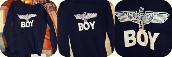Juodas Boy džemperis