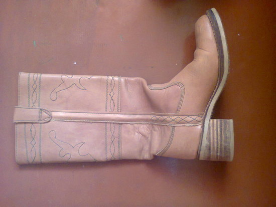 odiniai kaubojiško stiliaus batai