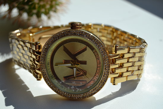 Michael Kors aukso spalvos laikrodis MK7