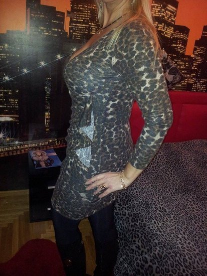 Wauuu stilinga leopardinė suknelė