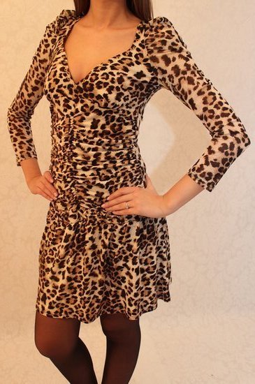 Daili leopardinė suknelė / Morgan