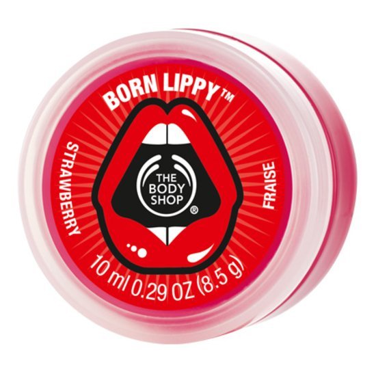 Born Lippy™ braškių kvapo lūpų balzamas