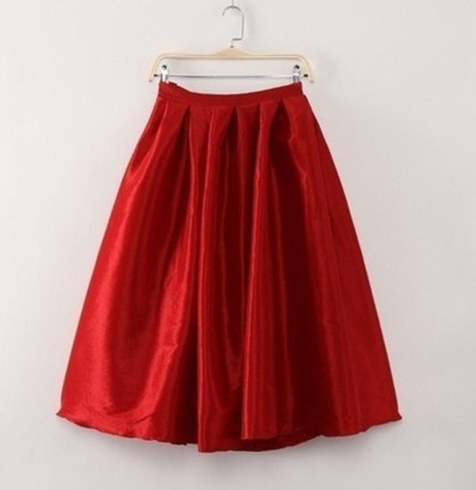  Retro stiliaus nuostabiai pūstas sijonas