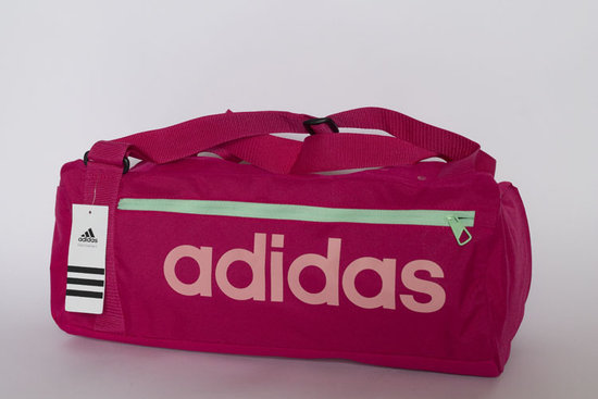 Kompaktiškas rožinis Adidas krepšys