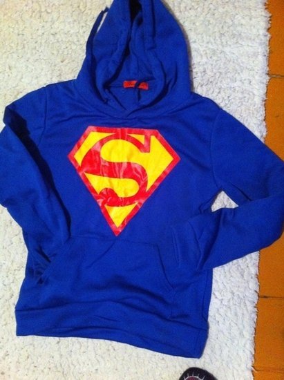 Superman džemperiukas merginoms