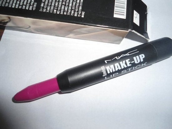 MAC bordo make up lipstick matinis lupdazis nr7