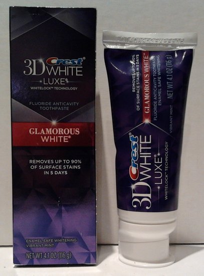 CREST 3D Luxe White GLAMOROUS