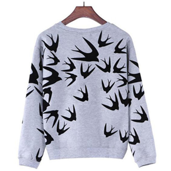 su paukščiukais megztinis
