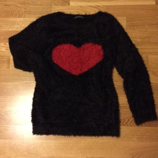 Megztinis-širdelė