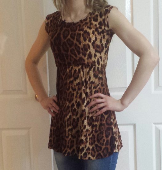 Vasarinė Leopardinė suknelė