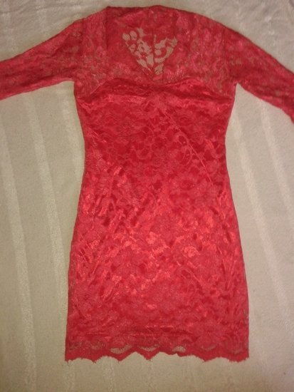 Raudona seksuali suknelė #Abody