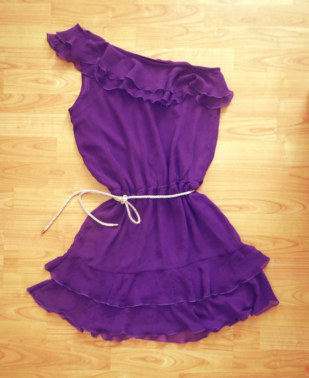 violetine suknele 