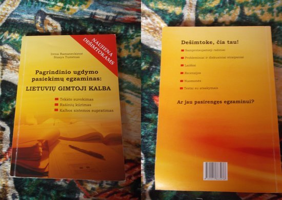 Paruošiamoji knyga lietuvių egzaminui