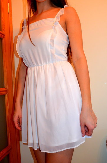 ZARA balta suknelė