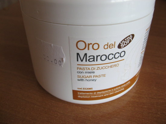 Oro del Marocco cukraus pasta su medumi