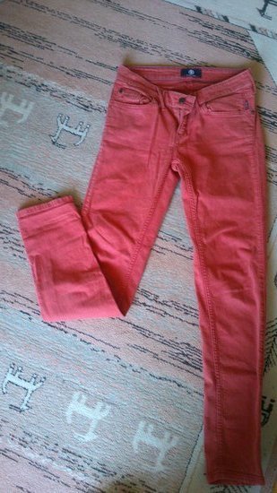 Raudoni Bogner Jeans džinsai