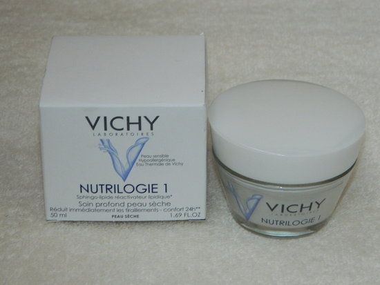 Vichy Nutrilogie1 maitinamasis kremas sausai odai.
