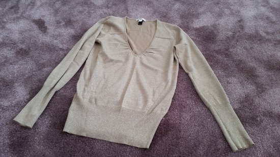 Aukso spalvos MNG megztinis