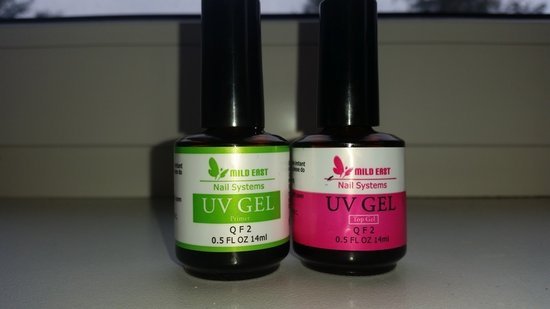 UV gel primer ir top 14 ml, naujas