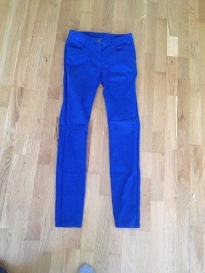 Mėlyni džinsai-kelnės