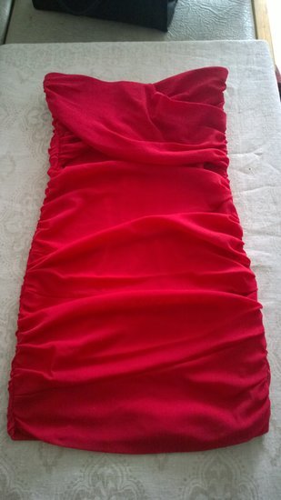 Raudona Terranova suknelė
